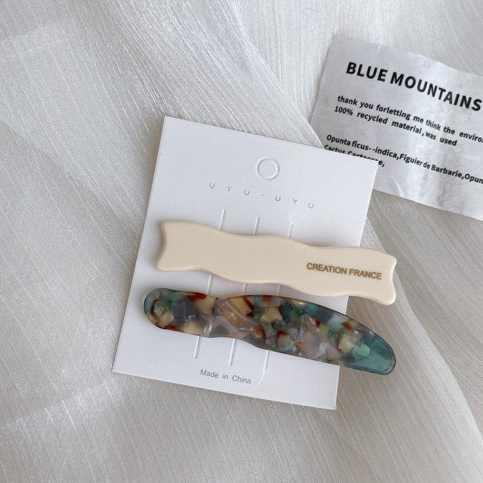 Wholesale Clip Girl's Sweet Retro Duckbill Clip Side Clip Bangs Clip