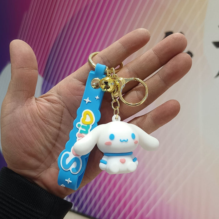 Wholesale Cartoon Silicone Doll Key Chain JDC-KC-KuangK024