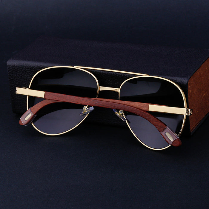 Wholesale Retro wooden sunglasses, wooden driving sunglasses
