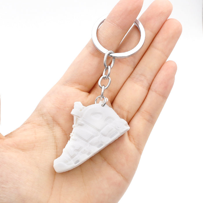 Wholesale PVC Basketball Shoe Model Keychain JDC-KC-QLPing010