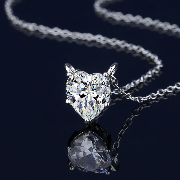 Wholesale Love heart crystal earrings,  necklace,  ring