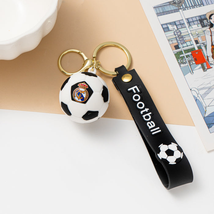 Wholesale Cartoon Football keychain bag charm