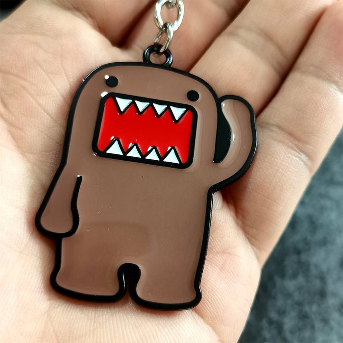 Wholesale Zinc alloy cartoon monster metal keychain