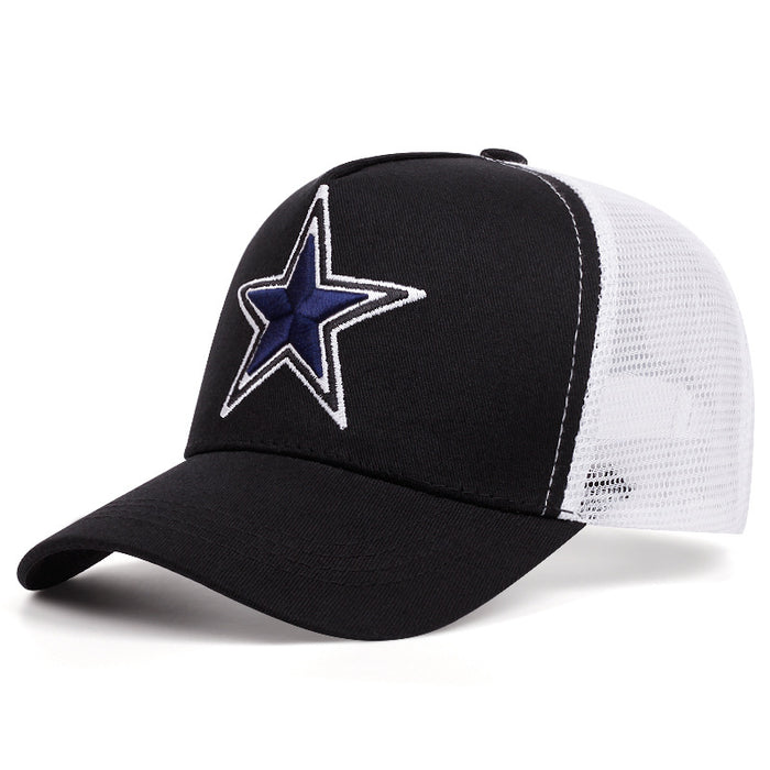 Wholesale Cotton Five-pointed Star Embroidered Baseball Cap JDC-FH-JingK005