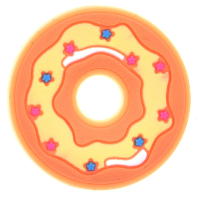 Wholesale 100pcs PVC Cartoon Donut DIY Shoe Buckle JDC-SC-RYY016