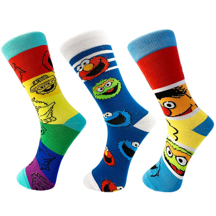 Wholesale Cotton Cartoon Tube Socks JDC-SK-YiYan008