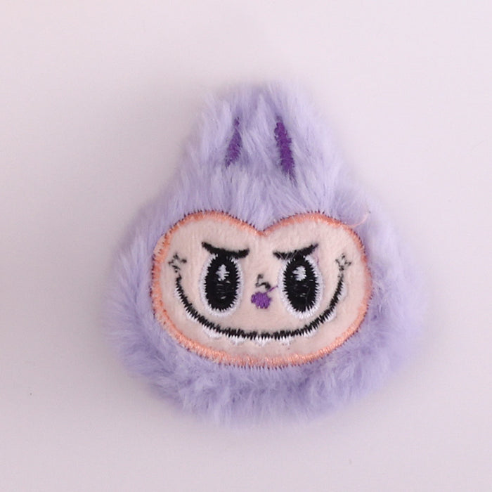 Wholesale Cartoon Brooch Plush Batch Cute Cloth Doll Toy Bag Pendant Clothing Accessories