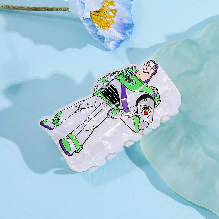 Wholesale Cartoon Character Acrylic Hair Accessories Hair Claw Hair Clip