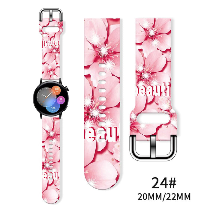 Wholesale Printed  Tpu Watch Strap Wrist Strap JDC-WD-NuoQi085