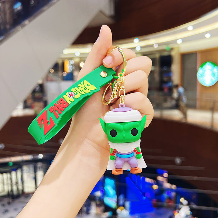 Wholesale Cute Cartoon Dolls Silicone Keychain JDC-KC-JuJi013