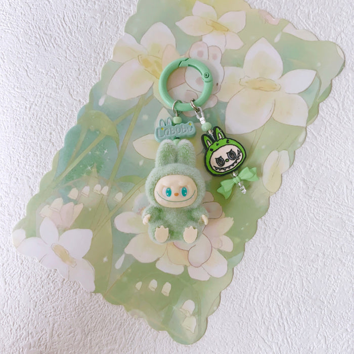 Wholesale Doll vinyl doll mobile phone pendant key chain handmade DIY car pendant