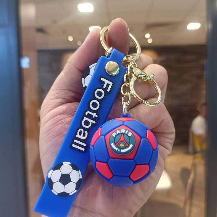 Wholesale Cartoon Soccer Keychain
