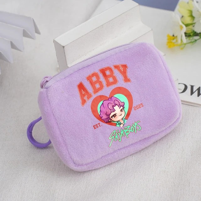Wholesale KPop Devil Hunter Animal Coin Purse Cute Nylon Portable Wallet Casual Everyday Gift