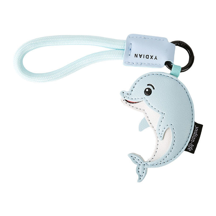 Wholesale Marine Animal Leather Keychain