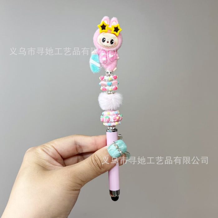 Wholesale DIY Cute Beaded Pen for Mobile Phones and Tablets Touch Screen Gel Ballpoint Pen