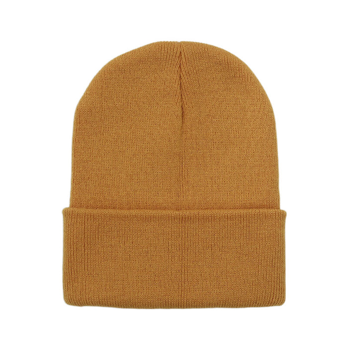 Wholesale Solid Color Acrylic Knitted Beanie JDC-FH-Kamie008