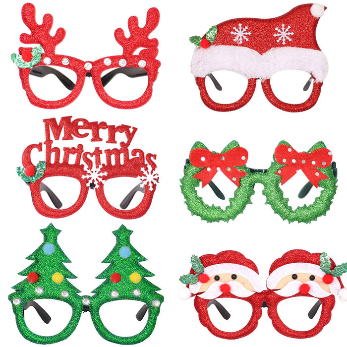 Wholesale Christmas Children Plastic Glasses JDC-SG-ZHHAO002