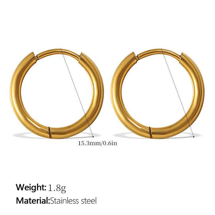 Wholesale Christmas Collection Gingerbread Man Pendant Earrings Stainless Steel