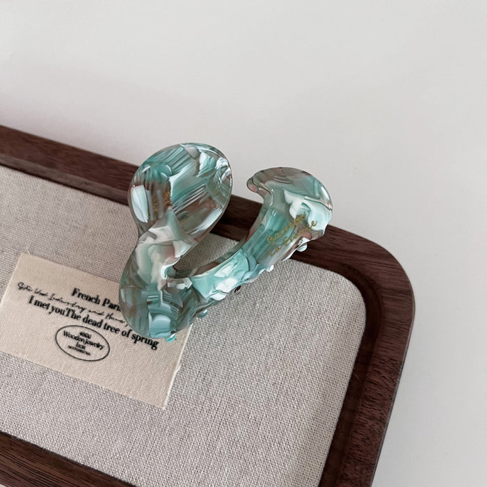 Wholesale Temperament Alien Medium Simple Half zip Hairpin with Shark Clip Hair Clip Hair Accessories