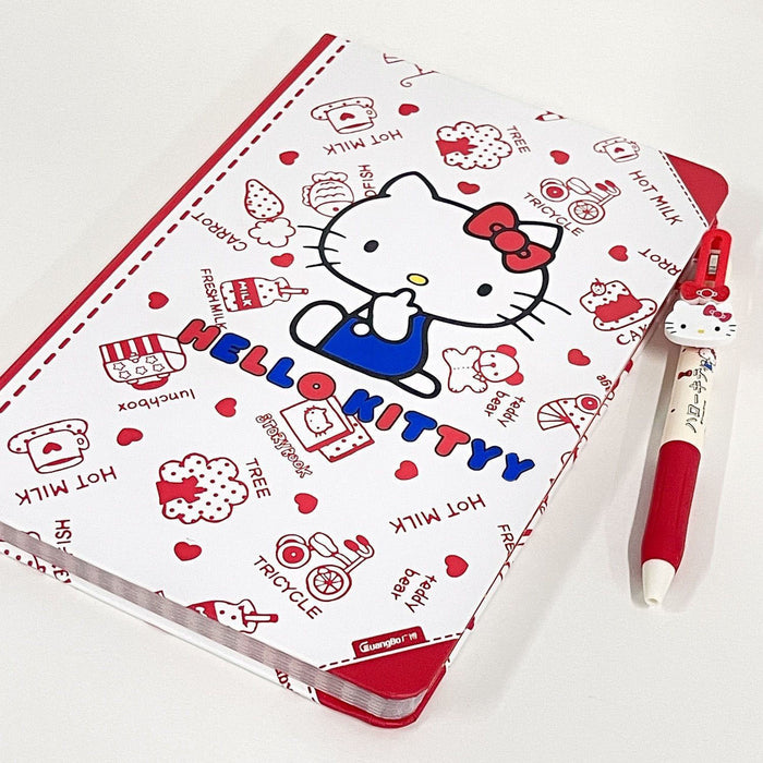 Wholesale Cute Cat Design Hardcover Notebook Students 50 Pages A7 Size MOQ≥2