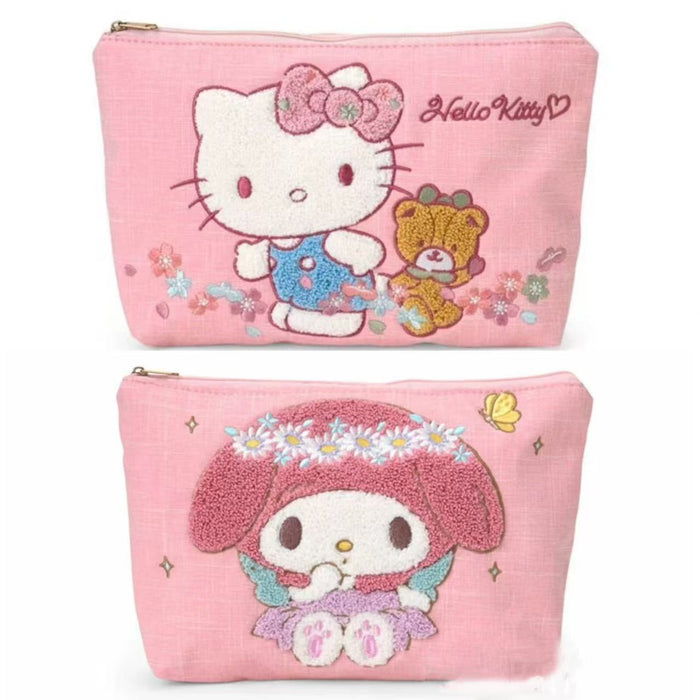 Wholesale Cute Cartoon Embroidered Makeup Bag