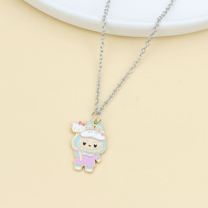 Wholesale Cute Cartoon Alloy Pendant Necklace