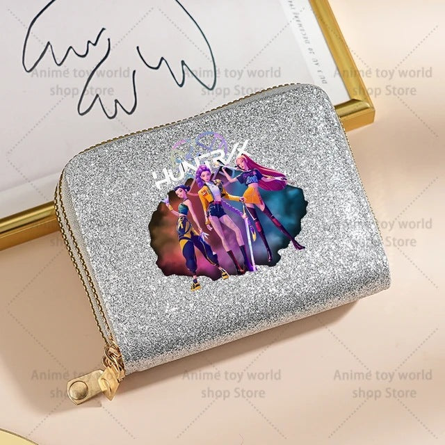 Wholesale Kpop  Sequin Wallet Stylish Korean Style Coin Purse For Women Trendy Daily Matching Fashion Accessory Gift Boutique Resale