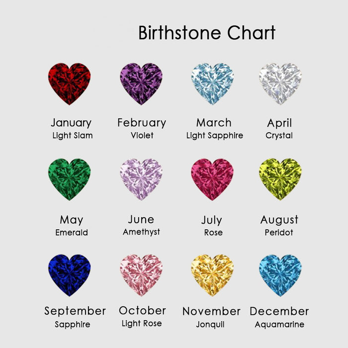 Wholesale December birthstone five-petal cherry blossom necklace