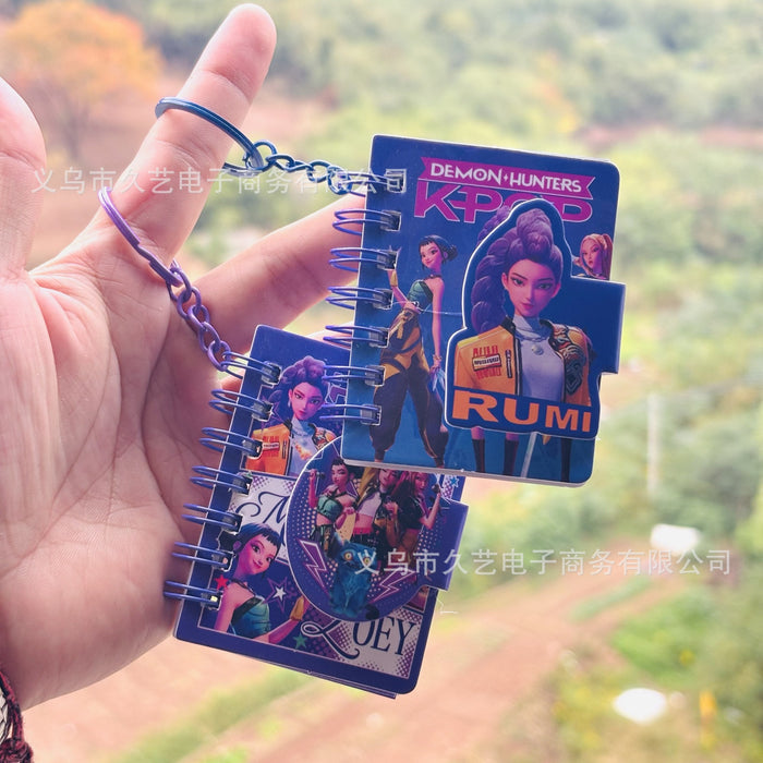 Wholesale KPOP mini portable coil magnetic clasp student notebook