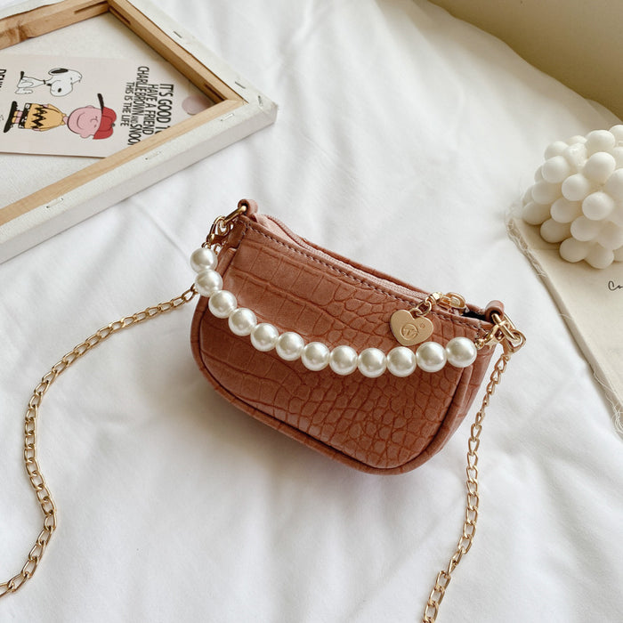 Wholesale PU Sweet Girls Crossbody Bag Cute Children Shoulder Bag Coin Purse JDC-SD-YuanDuo056