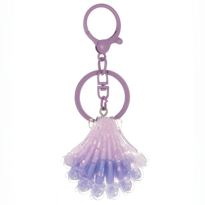 Wholesale Glow-in-the-Dark Firefly Seashell Keychain