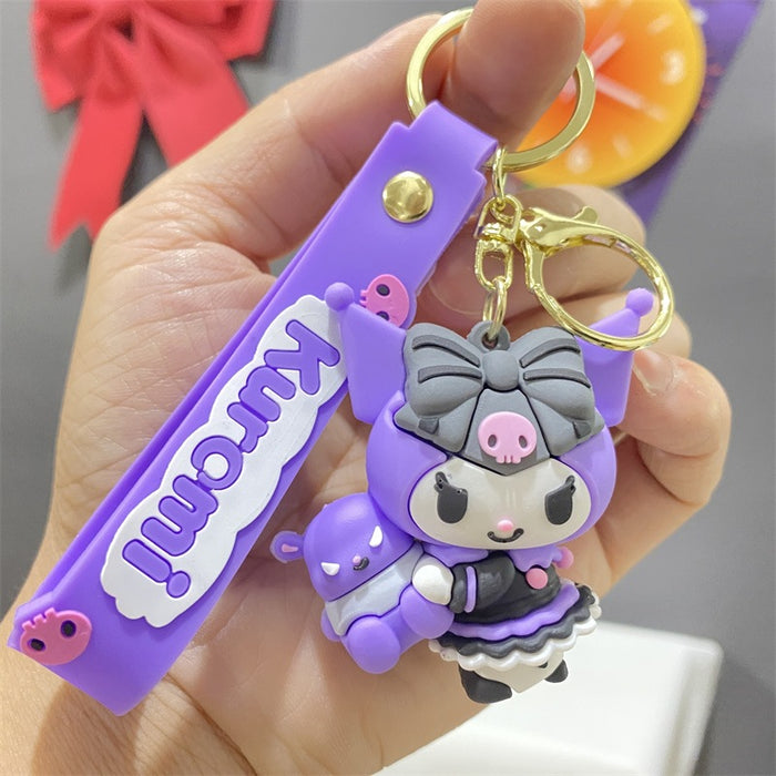 Wholesale PVC Cartoon Doll Keychain JDC-KC-WuYi185