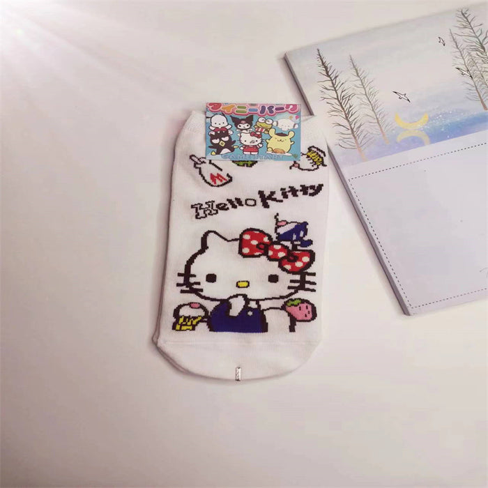 Wholesale Cotton Cartoon Short Socks JDC-SK-Xiasi005