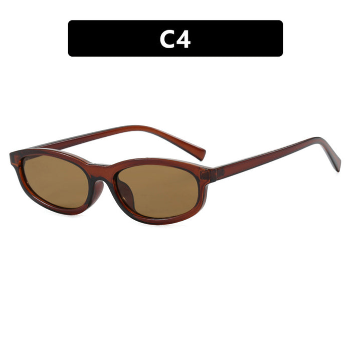 Wholesale Small frame personalized sunglasses, round face sunglasses, slimming and high-end sunglasses
