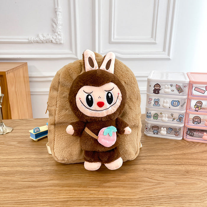 Wholesale Cartoon plush toy children' s Shoulder Bags