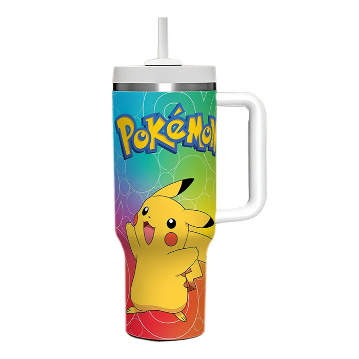 Wholesale 2pcs 40oz cartoon Car Cup Insulated Cup Straw ice bullies cup