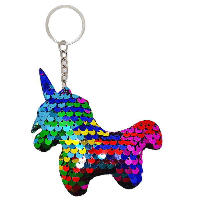 Wholesale Reflective glitter keychain pendant, bag decoration