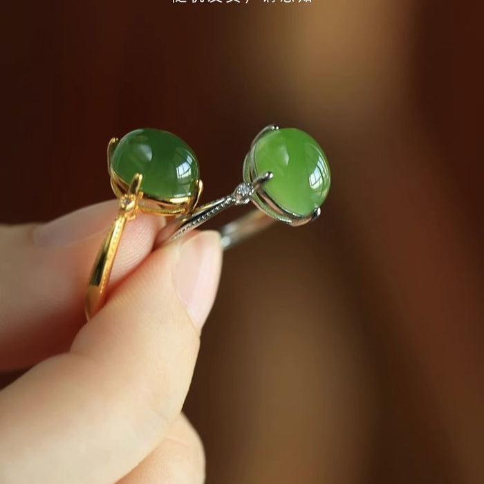 Wholesale Adjustable opening ring, niche design, high-end feel, gold-plated index finger