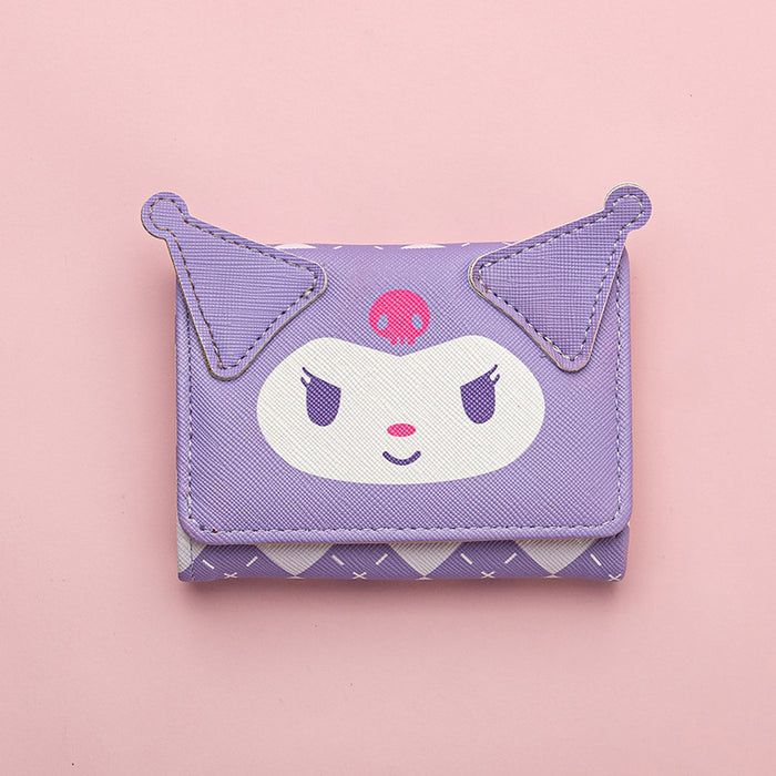 Wholesale Cartoon Cute Heart-Shaped Leather Coin Purse Everyday Wallet