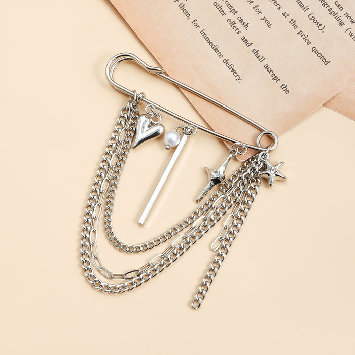 Wholesale cross love element small incense brooch