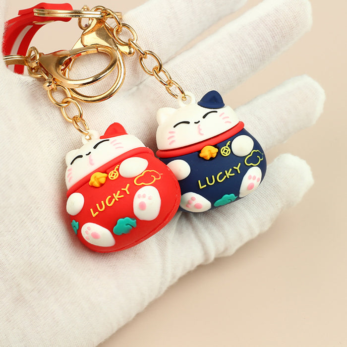 Wholesale Cute Silicone Doll Car Pendant Bag Pendant JDC-KC-Aohong009