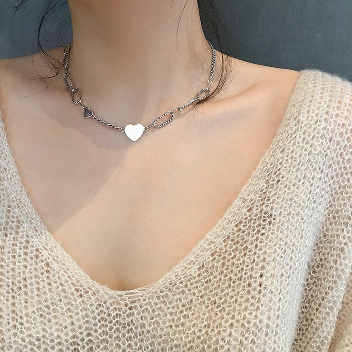 Wholesale Irregular Brooch Moonstone ing Necklace Clavicle Chain