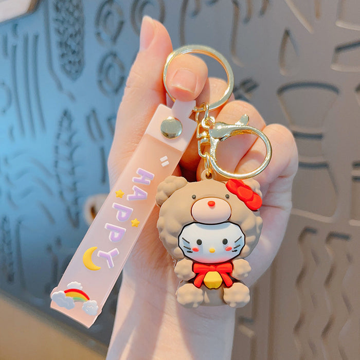 Wholesale Glue Cartoon Keychain (S) JDC-KC-YuHui002