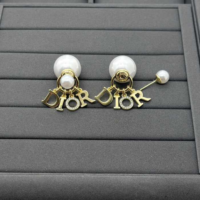 Wholesale  Gold  Pearl Earrings Earrings  Pearl Earrings