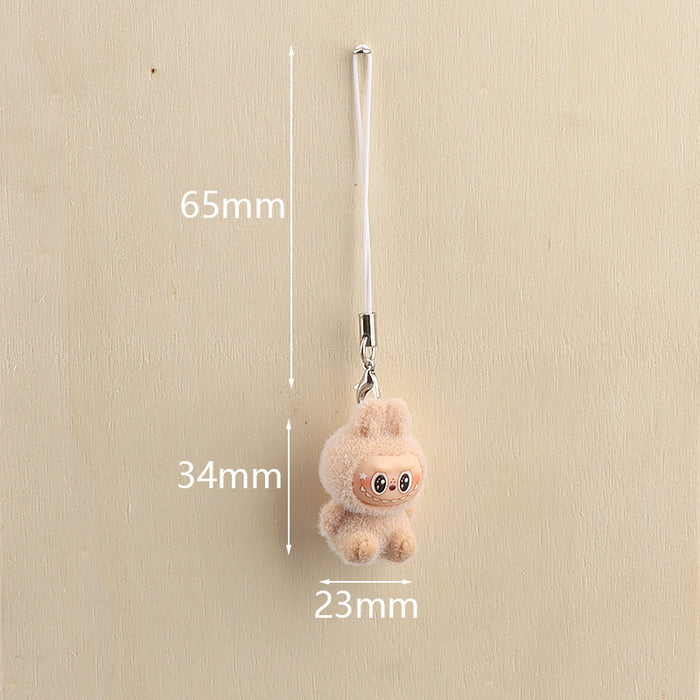Wholesale Flocked Doll Keychain