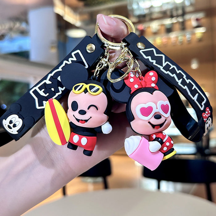 Wholesale Cartoon Silicone Keychains (F) JDC-KC-ZiXing006