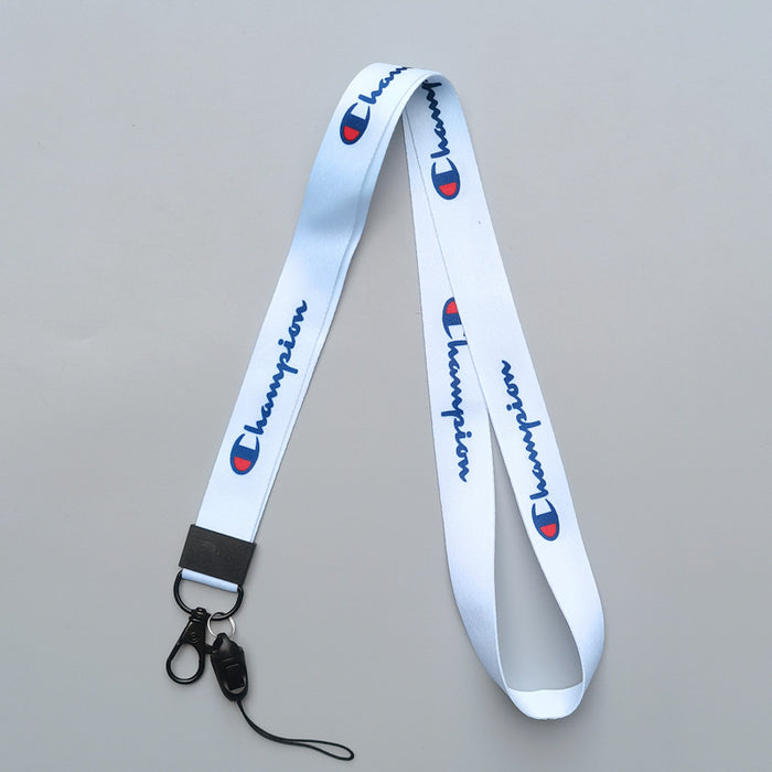 Wholesale Cartoon phone lanyard long neck strap Keychains