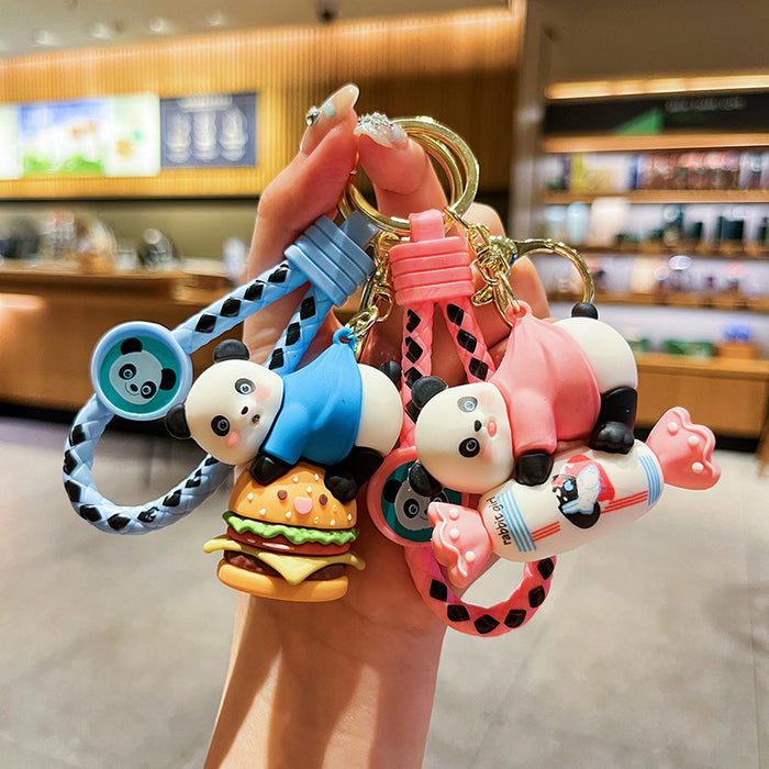 Wholesale Original Handheld Pendant Keychain Exquisite Cute Cartoon Couple Bag Key Pendant