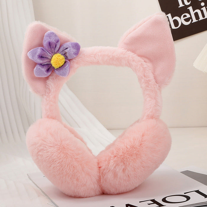 Wholesale Earmuffs Plush Cute Cartoon Ear Warmer Ear Defenders Foldable (M) JDC-EF-ZaoM008