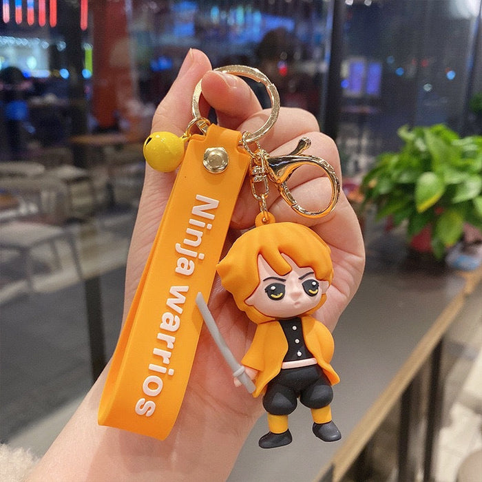 Wholesale Cartoon PVC Pig Keychain JDC-KC-JBao008